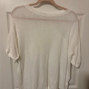 We The Free Soft White Short Sleeve Tee